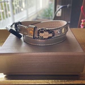 Bvlgari Learher Serpenti Forever Bracelet